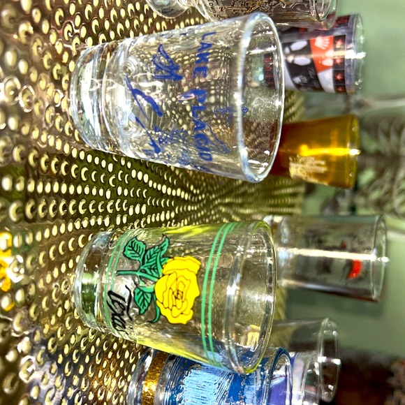 Shot glasses. 10 of them that I collected over the years. - Picture 2 of 6